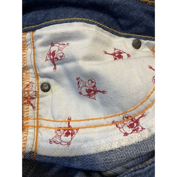 True Religion Becky Bootcut Jean Women Sz 27 Flap Poc Stretch Y21K - Picture 10 of 13